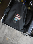 CLUB 1984. Paradise Hotel Hoodie - Washed Black Hoodie