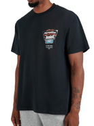 CLUB 1984. Paradise Hotel T-shirt - Washed Black T-Shirt
