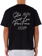 CLUB 1984. Patron 75004 T-shirt - Black T-Shirt