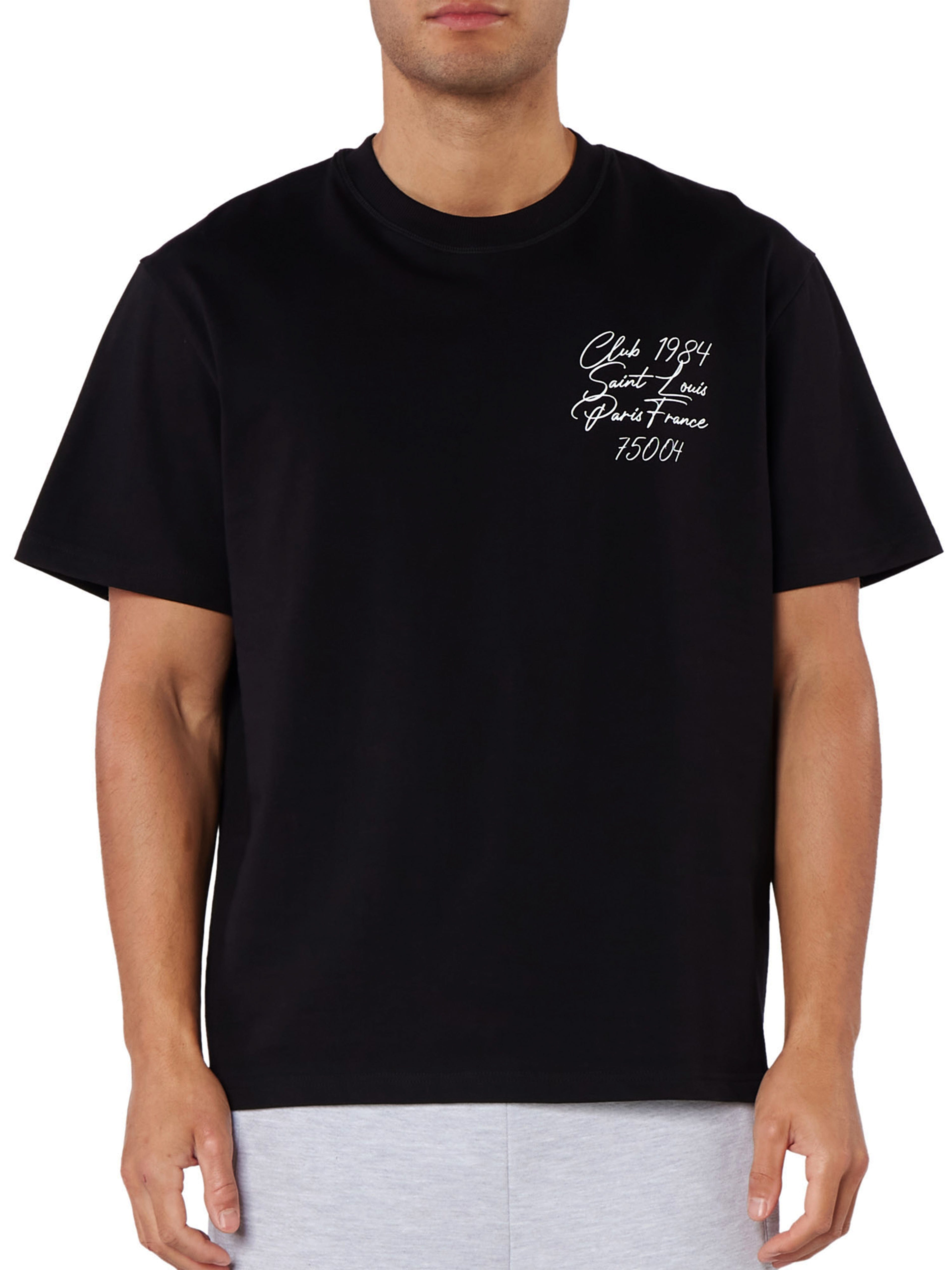 CLUB 1984. Patron 75004 T-shirt - Black T-Shirt