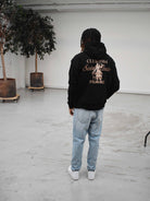 CLUB 1984. Patron 84 Hoodie - Black/Beige Hoodie