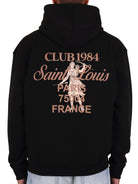 CLUB 1984. Patron 84 Hoodie - Black/Beige Hoodie