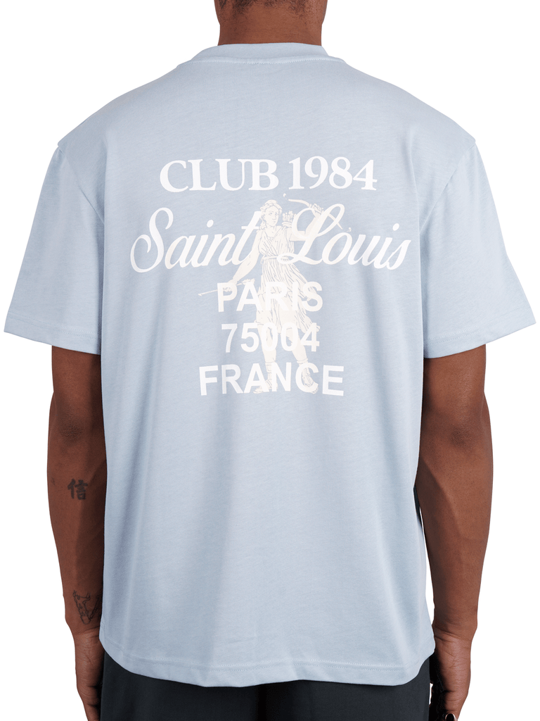 CLUB 1984. Patron 84 T-shirt - Light Blue T-Shirt