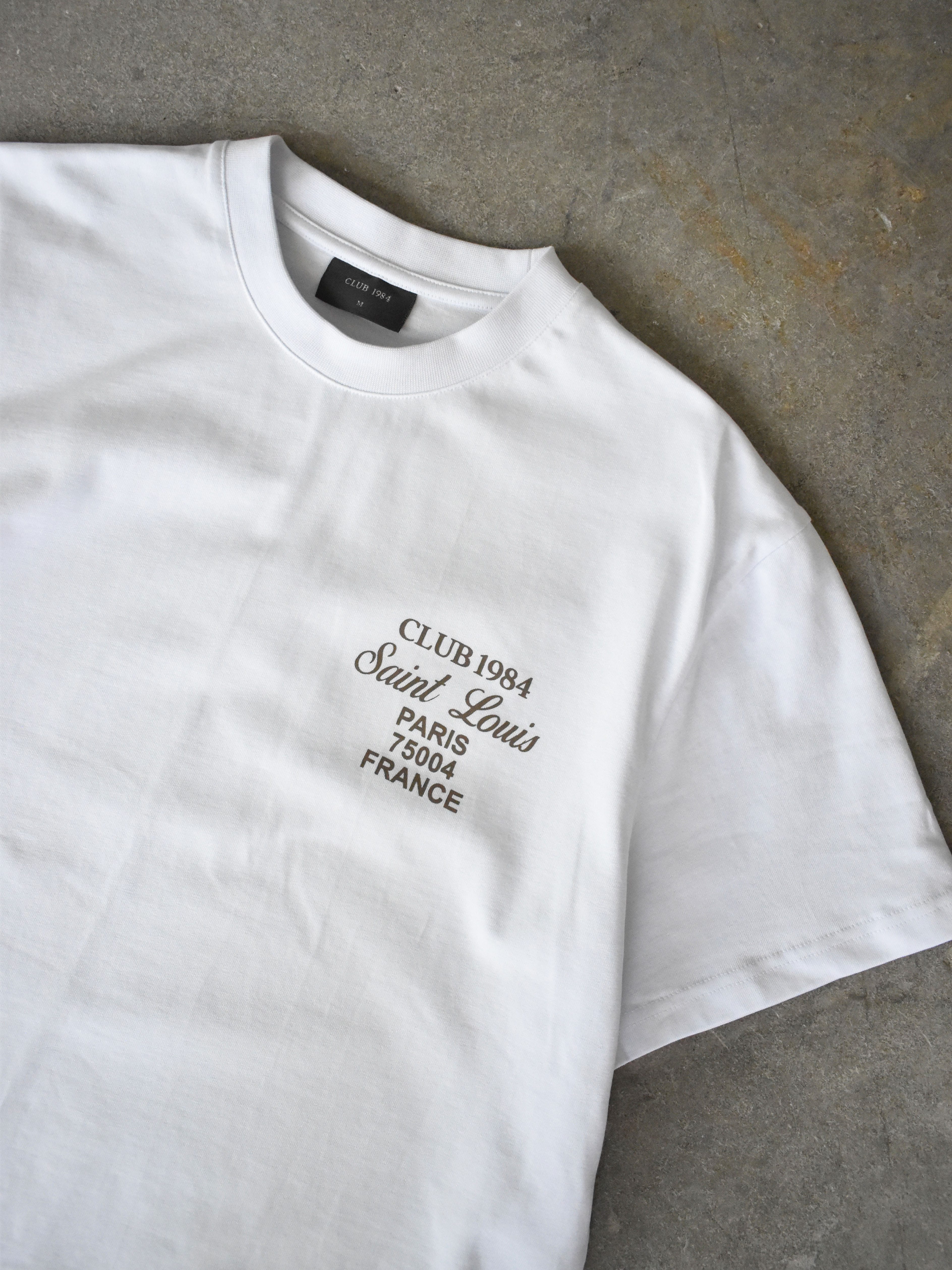 CLUB 1984. Patron 84 T-shirt - White T-Shirt