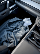 CLUB 1984. Patron Script Hoodie - Washed Grey Hoodie