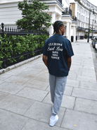 CLUB 1984. Patron Script T-shirt - Washed Black T-Shirt