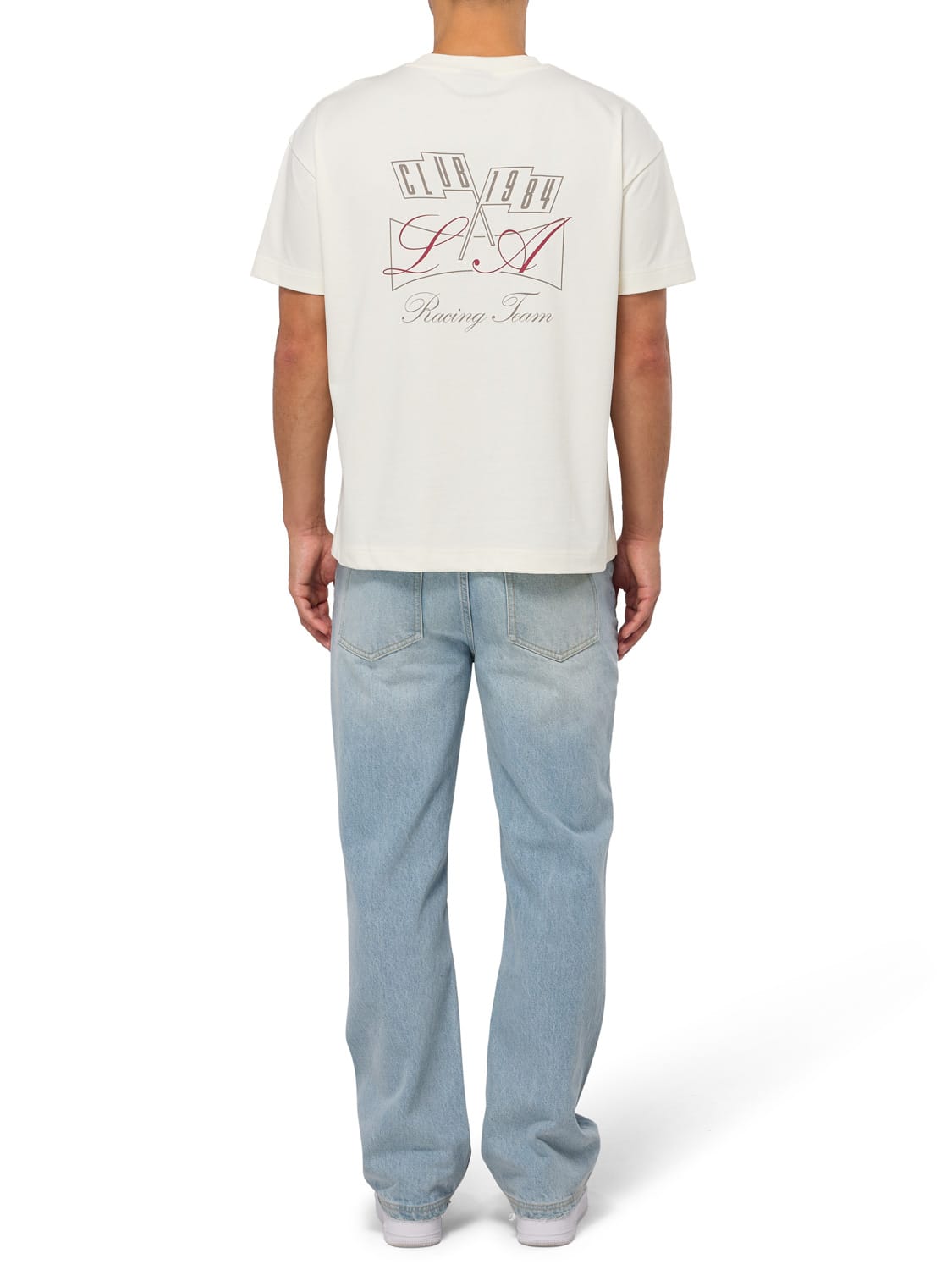 CLUB 1984. Piston T-shirt - Off White T-Shirt