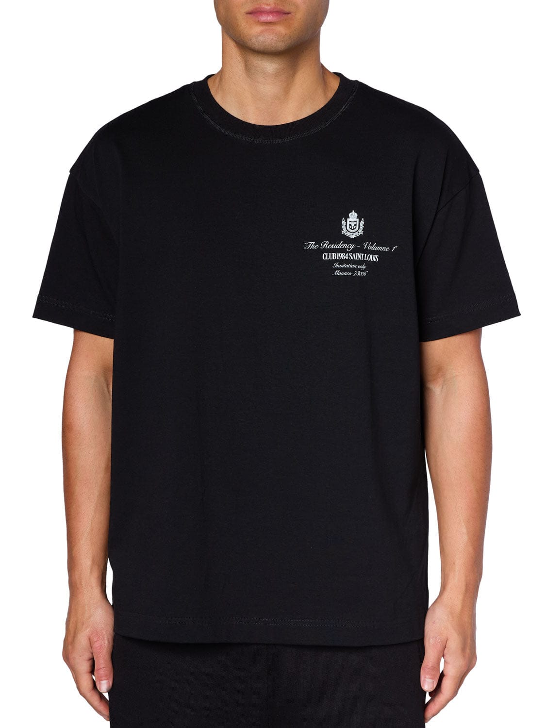 CLUB 1984. Pit Stop T-shirt - Black T-Shirt