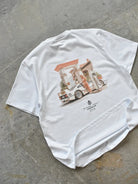 CLUB 1984. Pit Stop T-shirt - White T-Shirt
