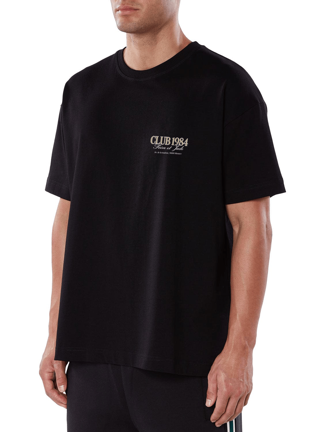 CLUB 1984. Prive et Jude T-shirt - Black T-Shirt