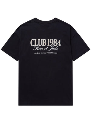 CLUB 1984. Prive et Jude T-shirt - Black T-Shirt