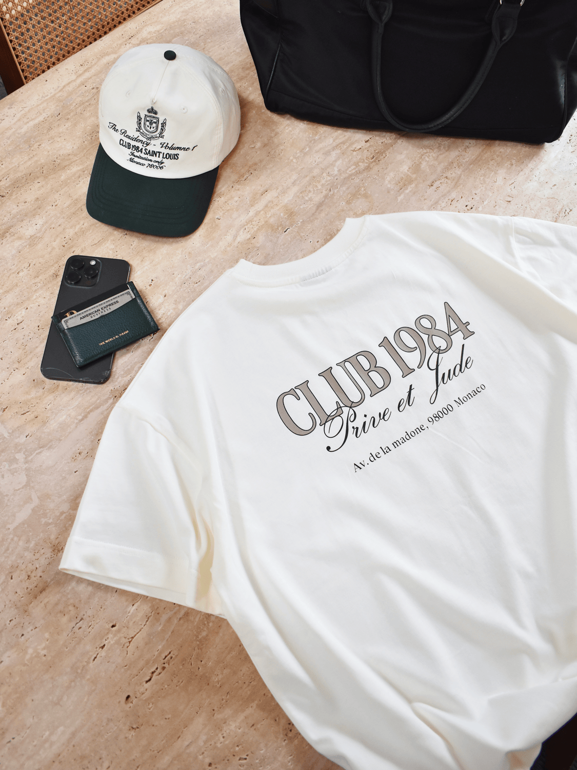 CLUB 1984. Prive et Jude T-shirt - Off White T-Shirt