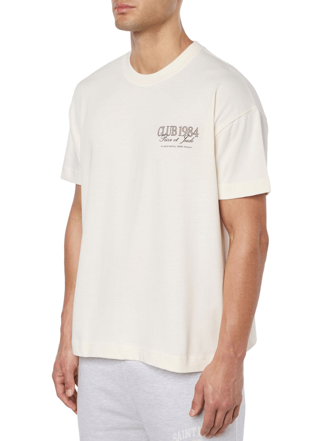 CLUB 1984. Prive et Jude T-shirt - Off White T-Shirt