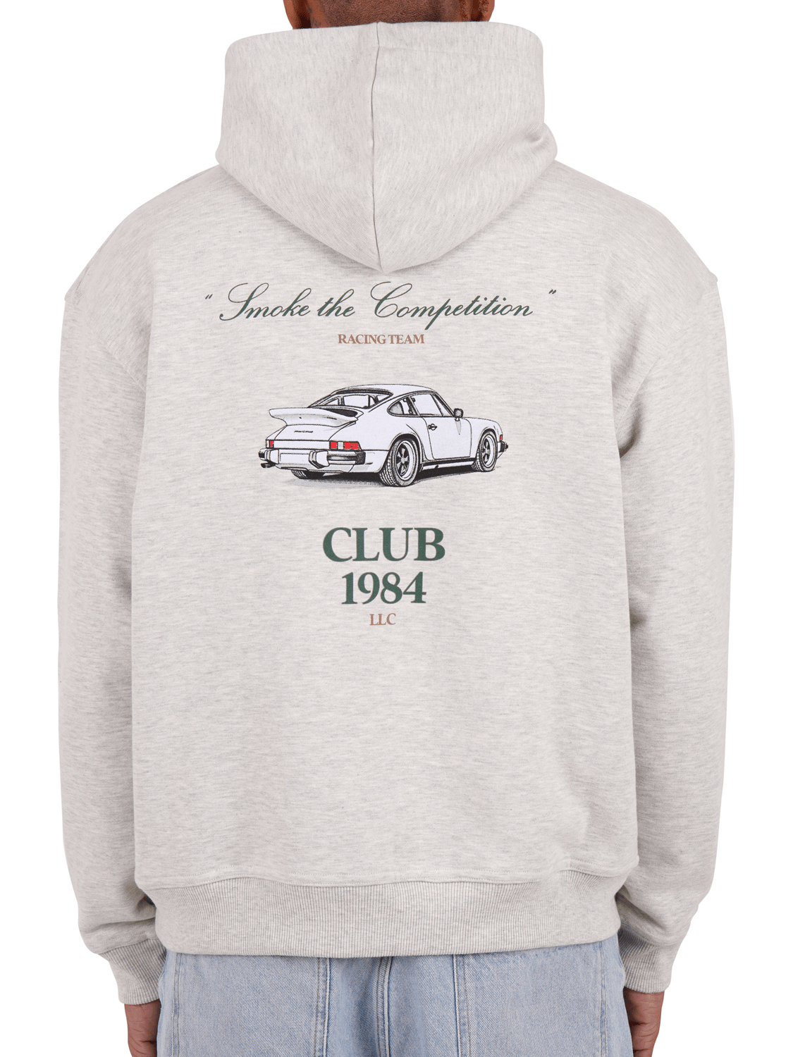 CLUB 1984. Racing Team Hoodie - Grey Hoodie