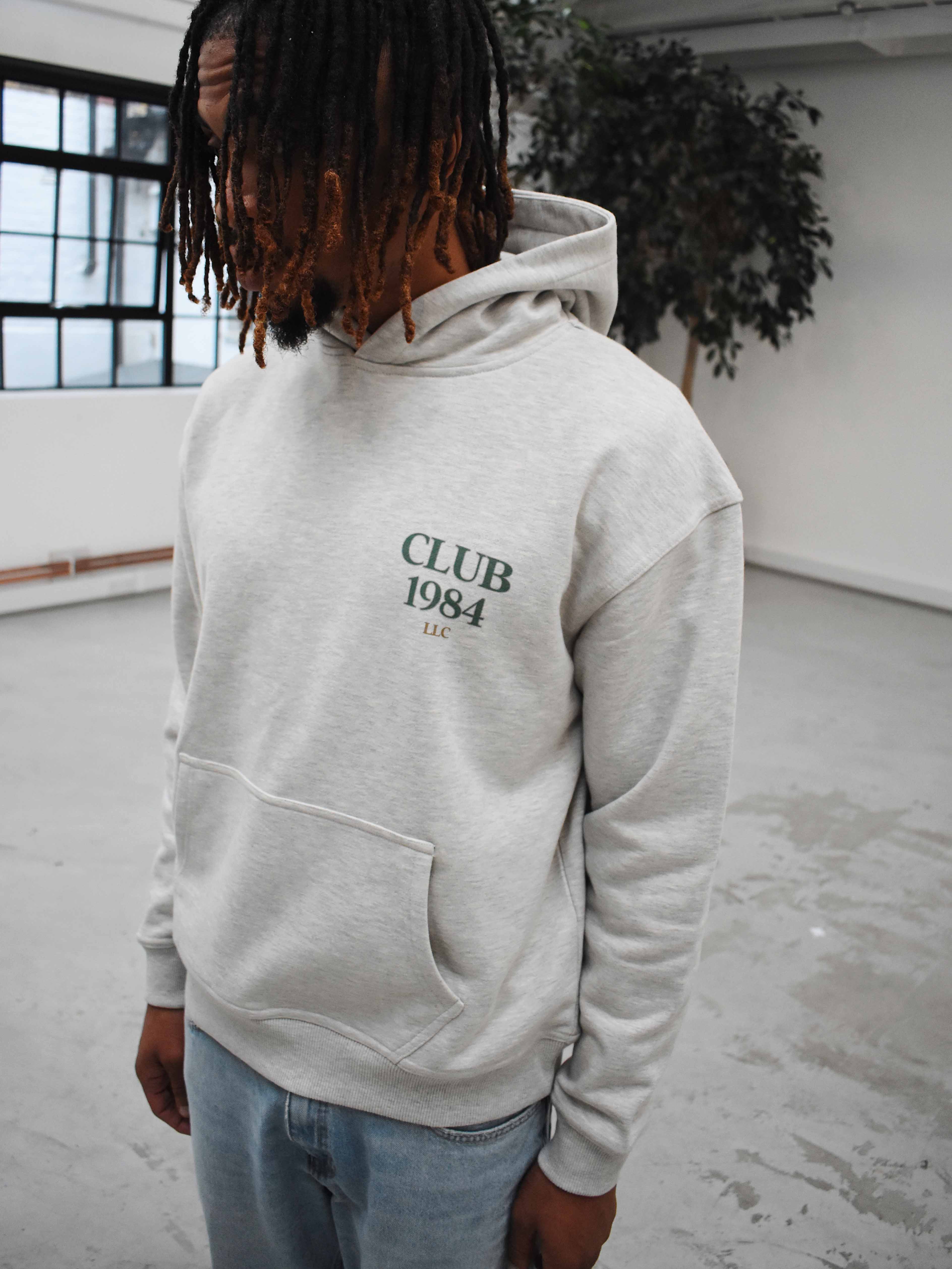 CLUB 1984. Racing Team Hoodie - Grey Hoodie