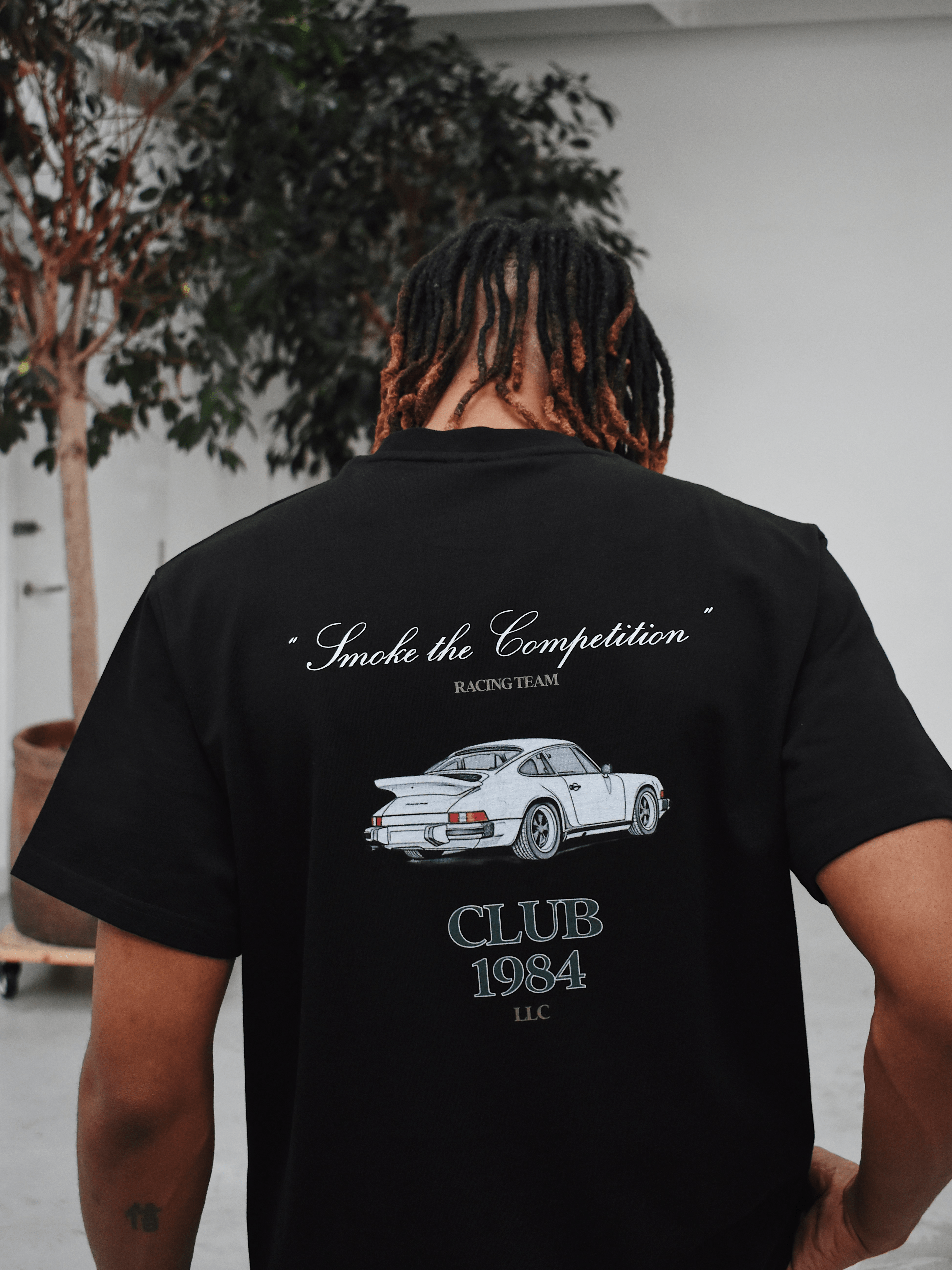 CLUB 1984. Racing Team T-shirt - Black T-Shirt