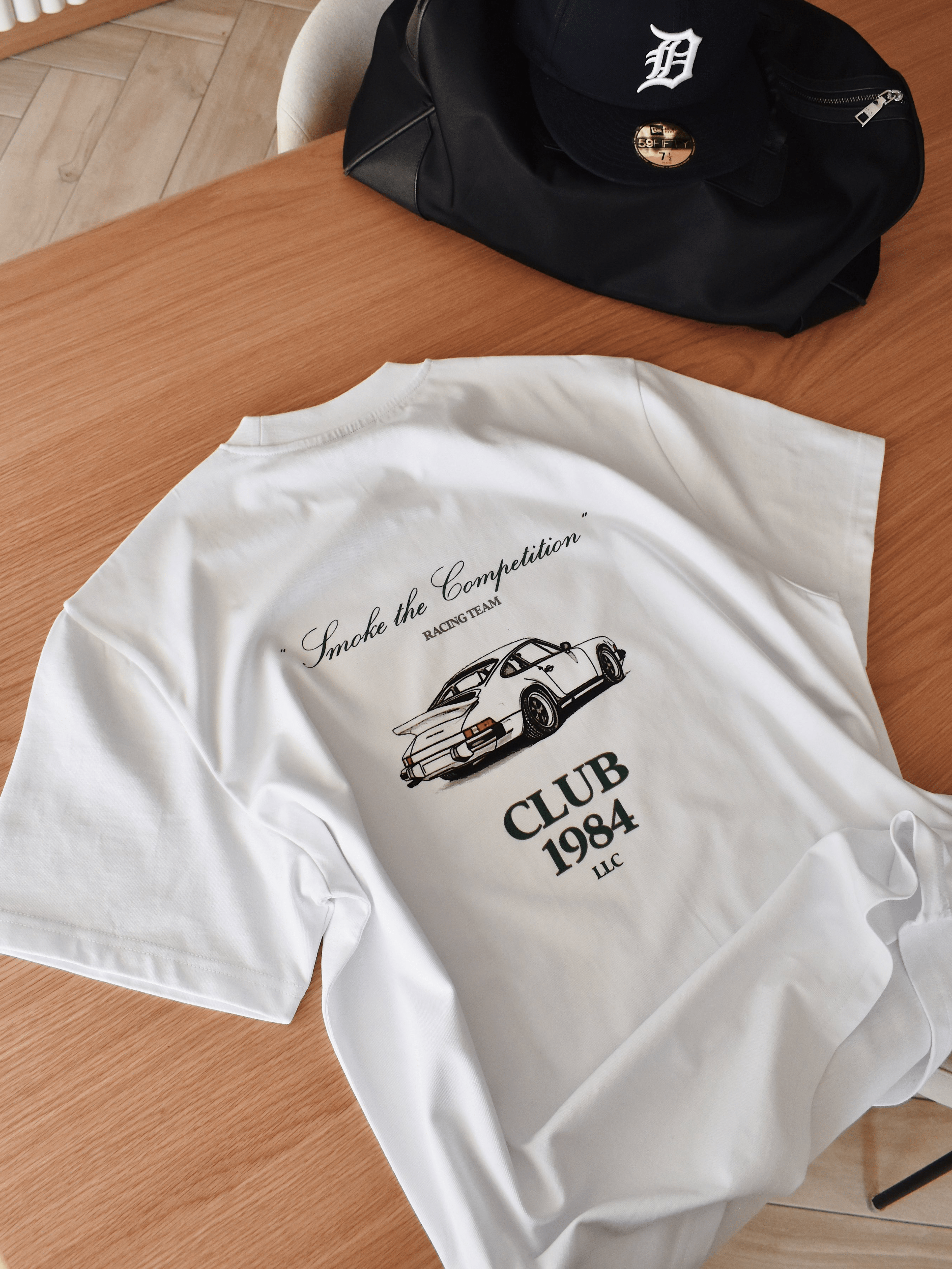 CLUB 1984. Racing Team T-shirt - White T-Shirt