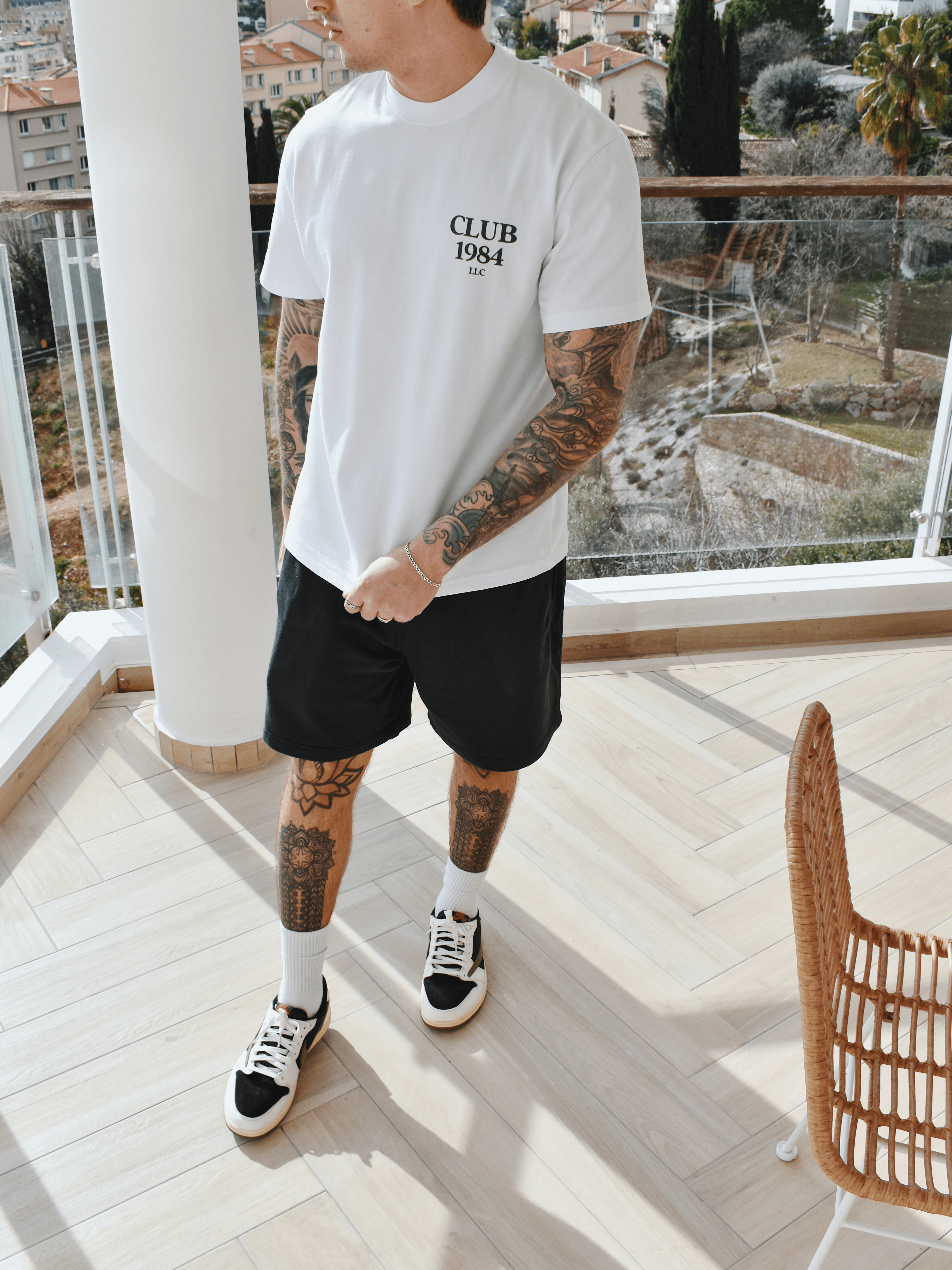 CLUB 1984. Racing Team T-shirt - White T-Shirt