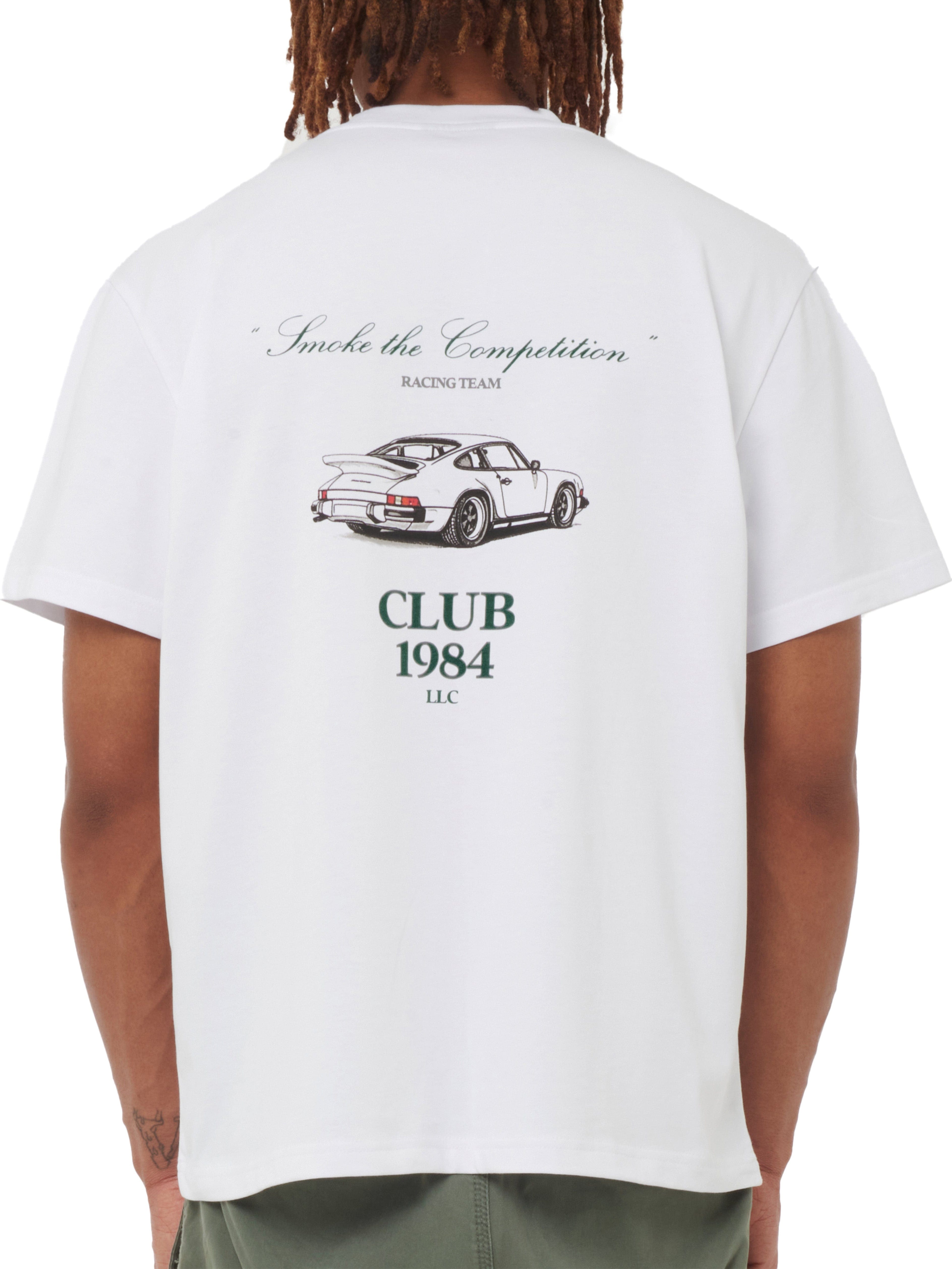 CLUB 1984. Racing Team T-shirt - White T-Shirt