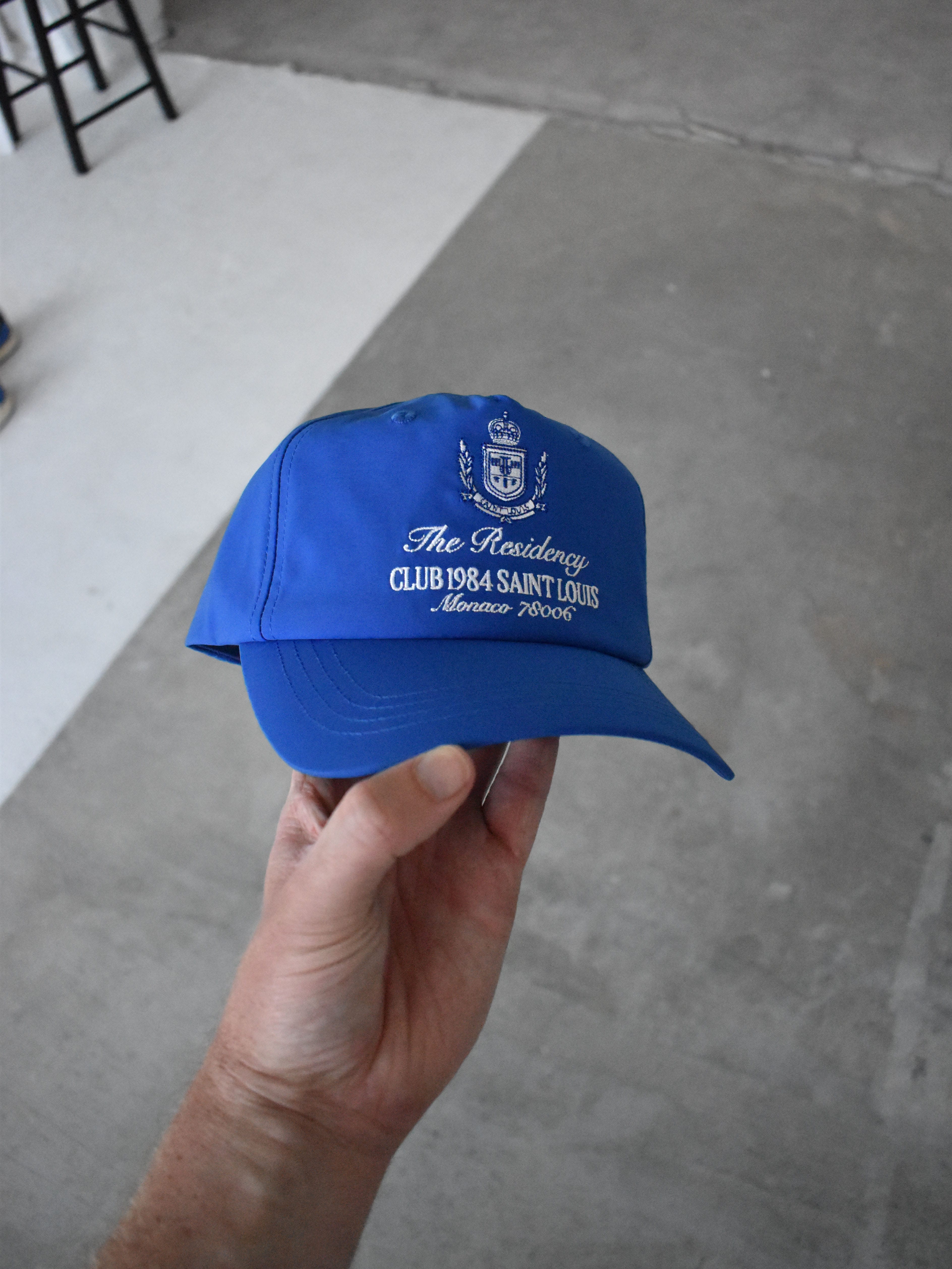 CLUB 1984. Residency Cap - Blue Accessories 1984-2025-0118-10