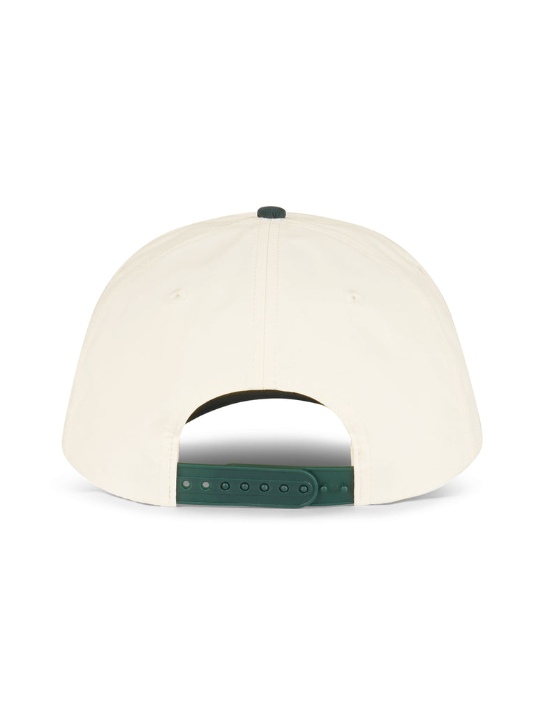 CLUB 1984. Residency Cap - Off White/Green Accessories 1984-2025-0119-10
