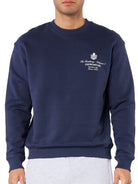 CLUB 1984. Residency Distressed Sweatshirt - Navy Sweatshirt