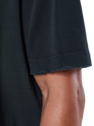 CLUB 1984. Residency Distressed T-Shirt - Washed Black T-Shirt