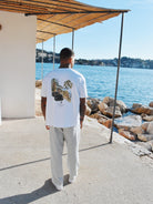 CLUB 1984. Residency Pocket T-shirt - White T-Shirt