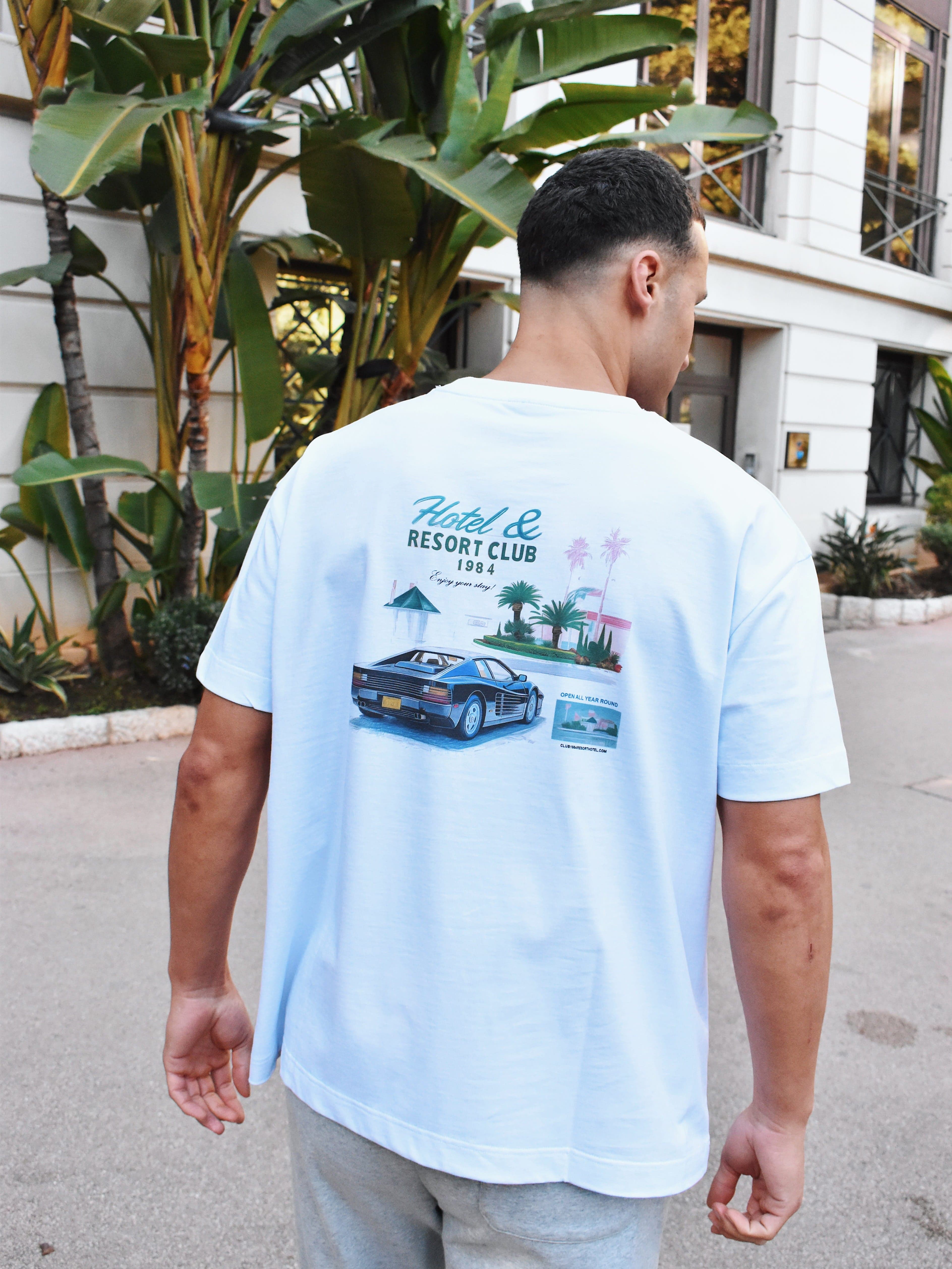 CLUB 1984. Resort Club T-shirt - White T-Shirt