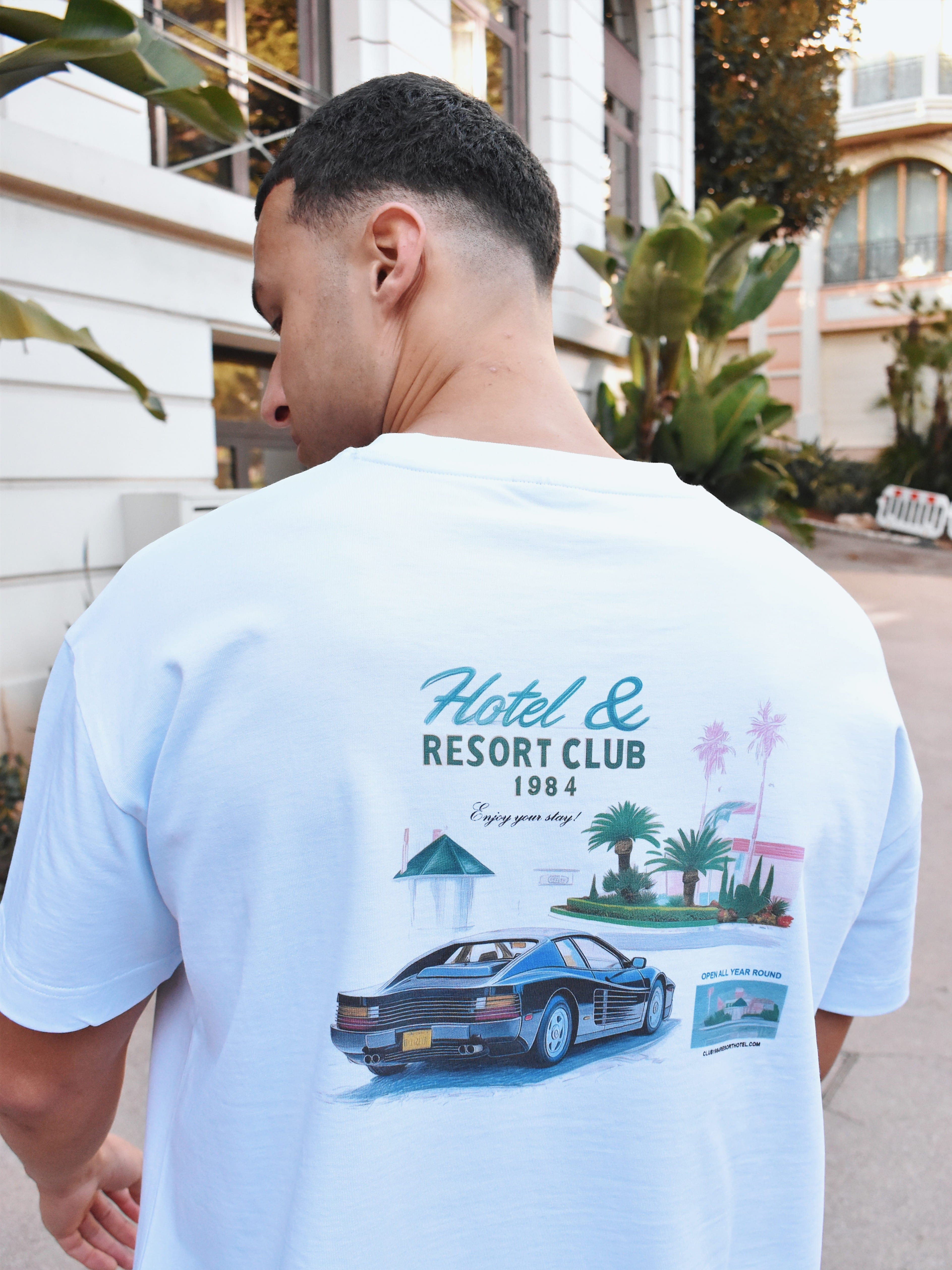 CLUB 1984. Resort Club T-shirt - White T-Shirt