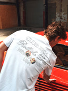 CLUB 1984. Roll The Dice T-shirt - White T-Shirt