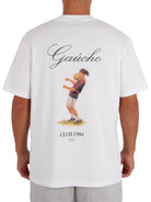 CLUB 1984. Ronaldinho T-shirt - White T-Shirt