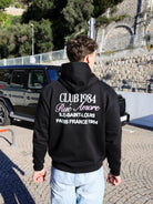 CLUB 1984. Rue Amore Script Hoodie - Black Hoodie