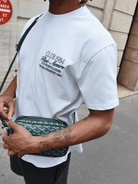 CLUB 1984. Rue Amore Script T-shirt - White T-Shirt