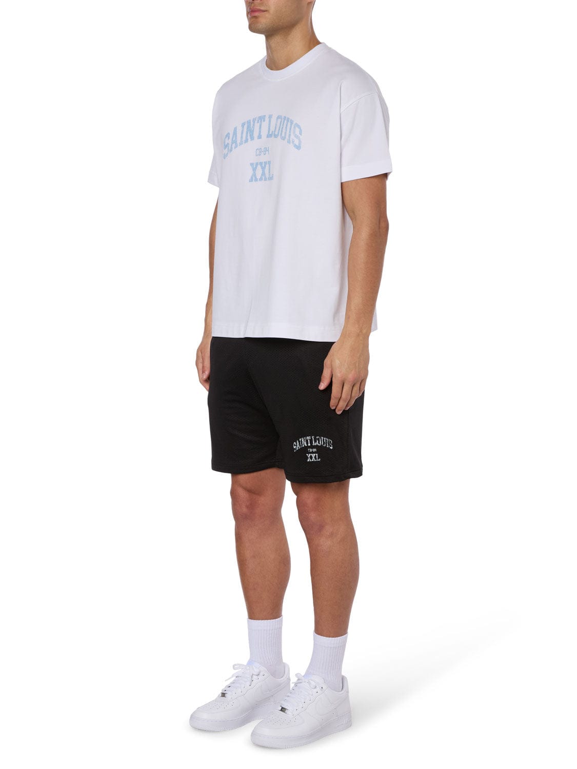 Saint Louis XXL Mesh Shorts - Black – CLUB 1984