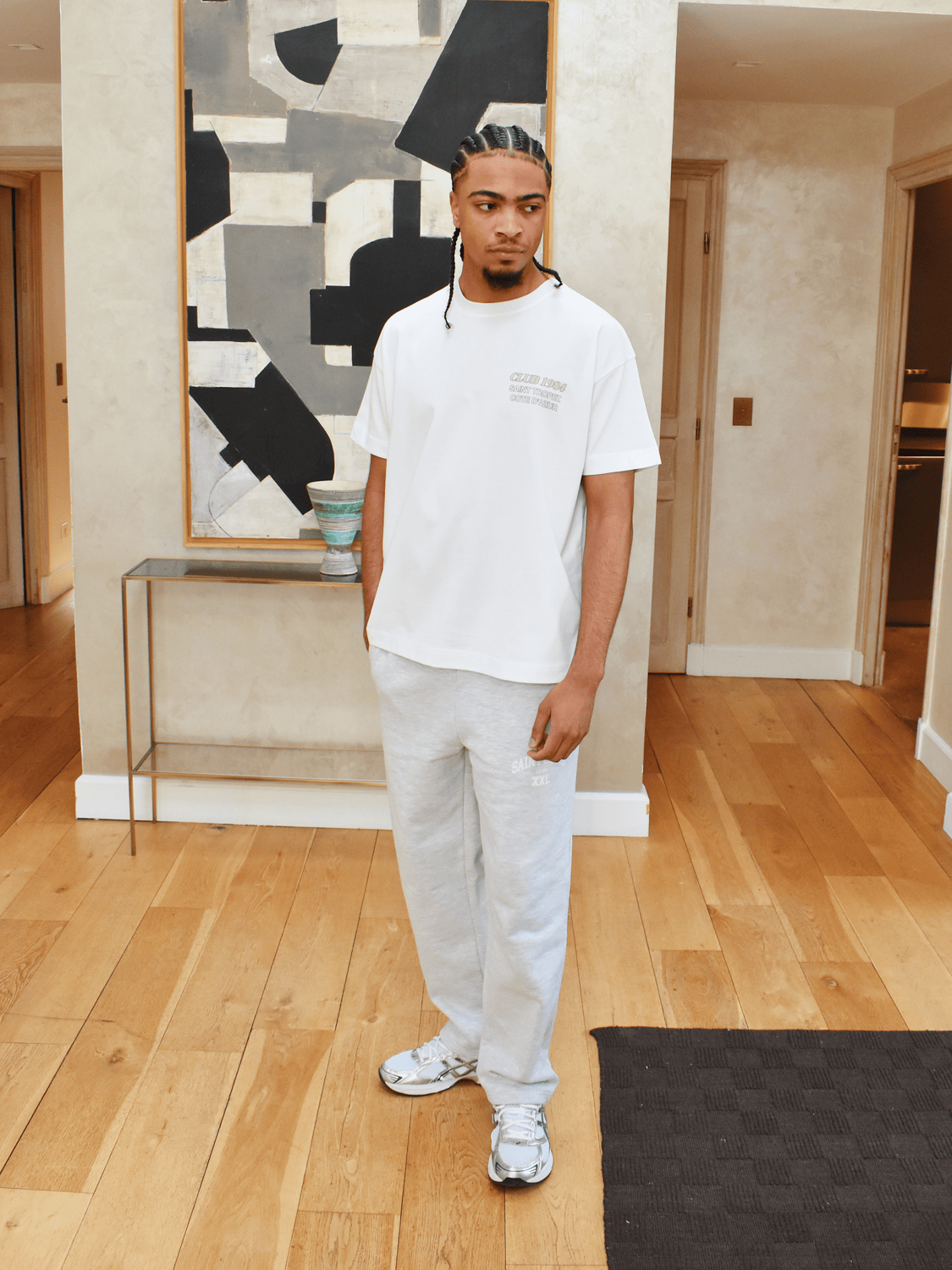 CLUB 1984. Saint Louis XXL Sweatpants - Grey Sweatpants