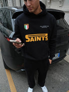 CLUB 1984. San Lorenzo Hoodie - Black Hoodie