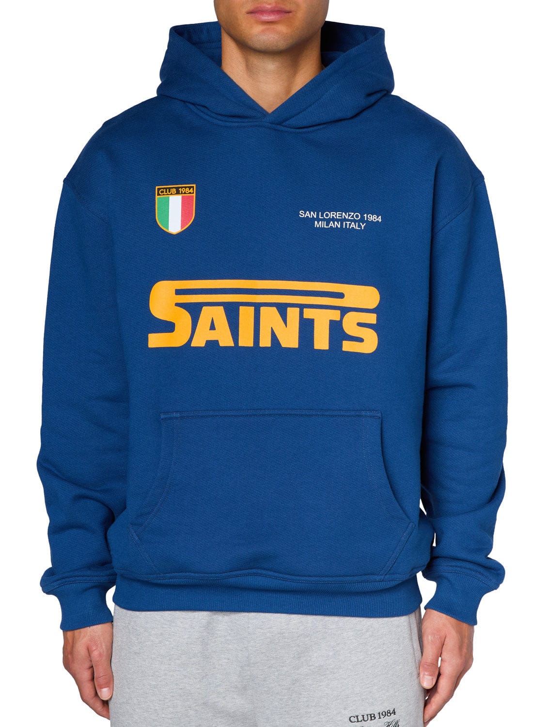 CLUB 1984. San Lorenzo Hoodie - Navy Hoodie