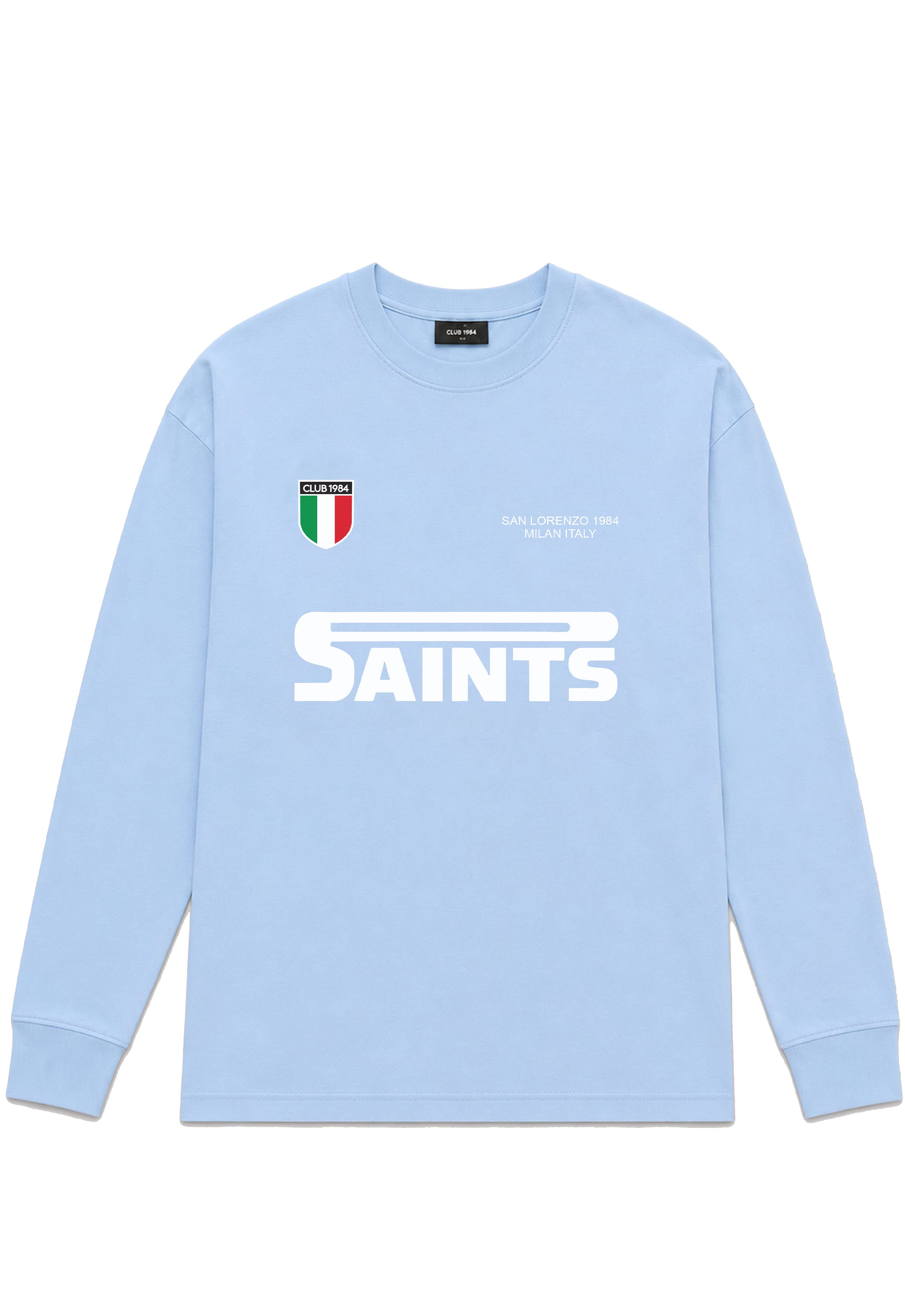 CLUB 1984. San Lorenzo LS T-shirt - Light Blue T-Shirt