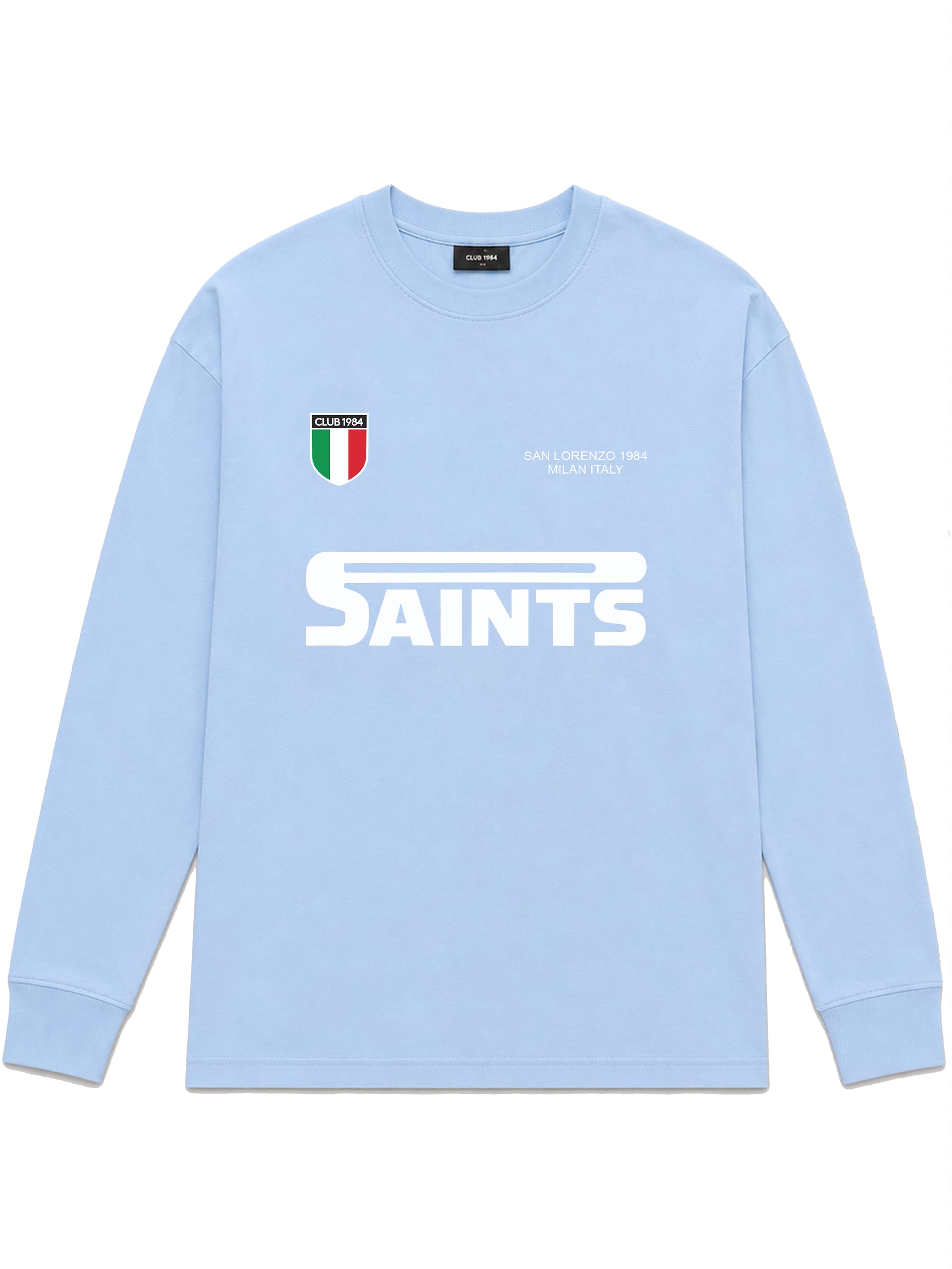CLUB 1984. San Lorenzo LS T-shirt - Light Blue T-Shirt