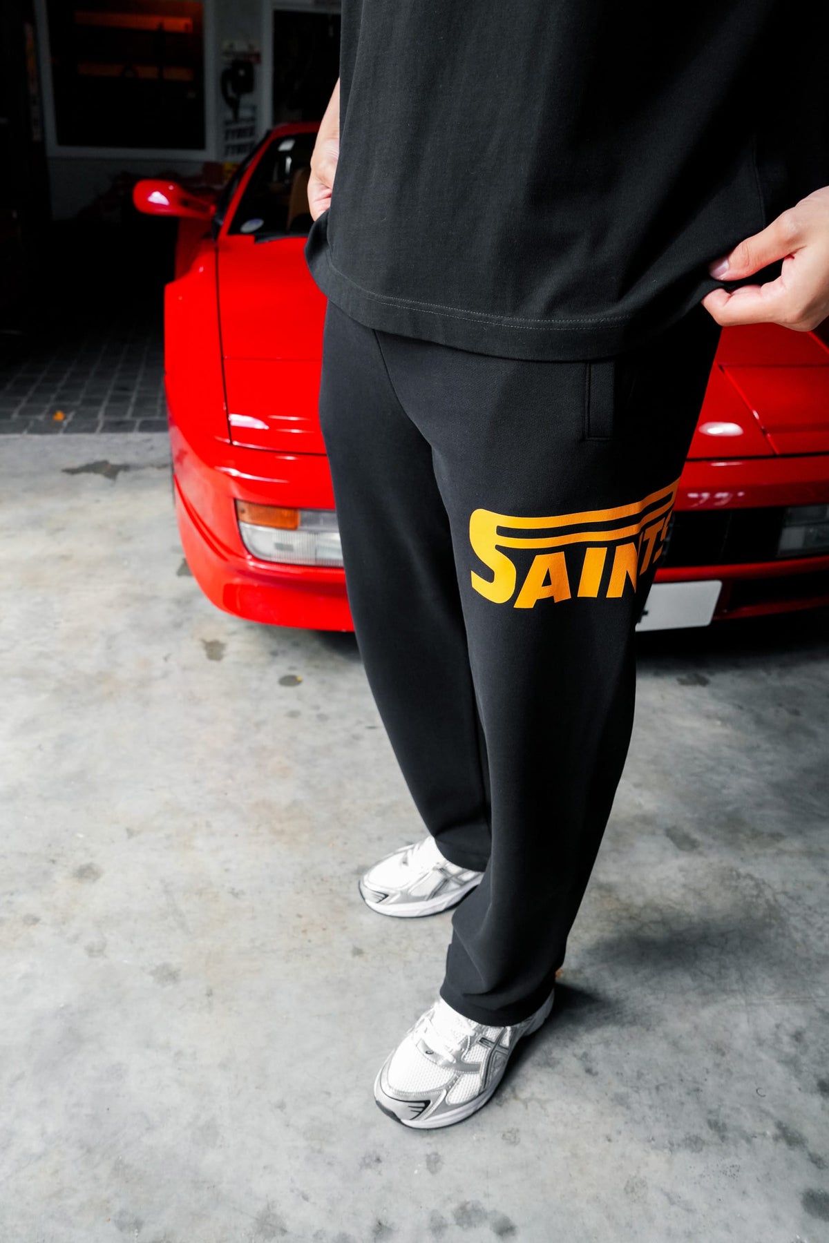 CLUB 1984. San Lorenzo Sweatpants - Black Sweatpants