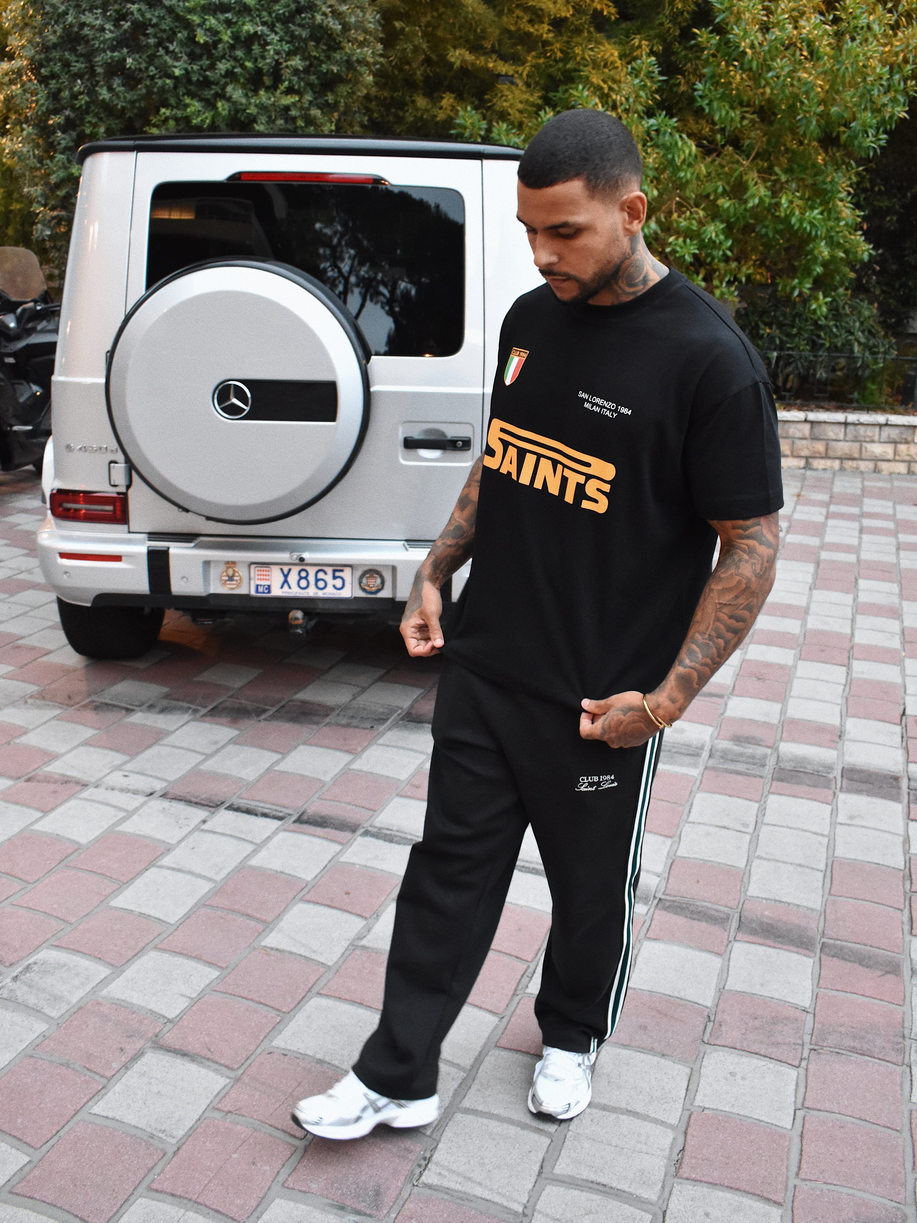 CLUB 1984. San Lorenzo T-shirt - Black T-Shirt