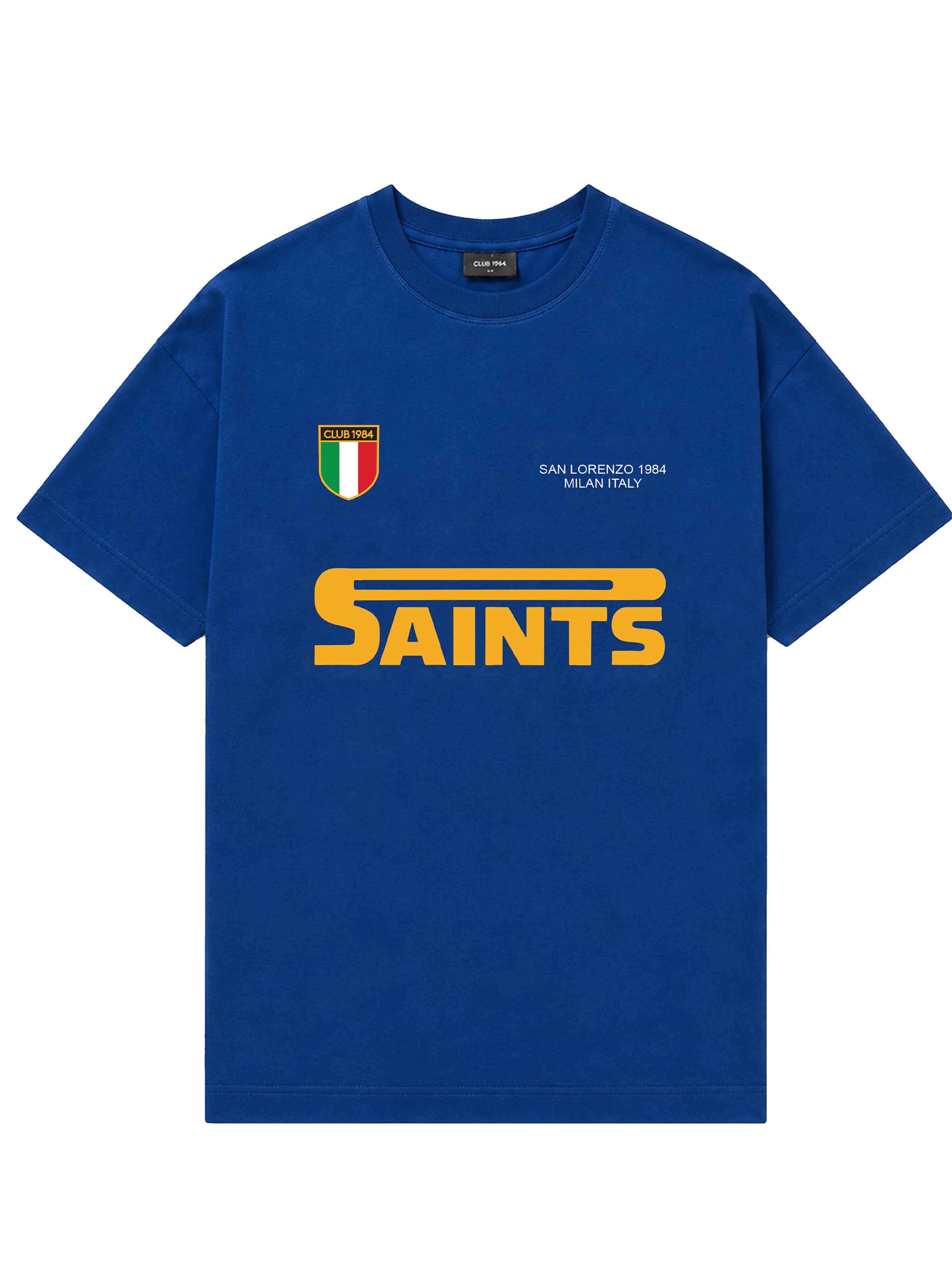 CLUB 1984. San Lorenzo T-shirt - Navy T-Shirt