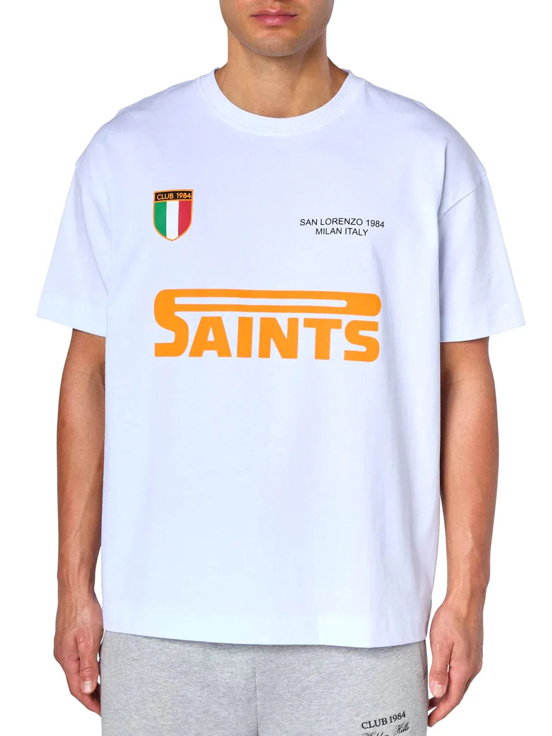 CLUB 1984. San Lorenzo T-shirt - White T-Shirt