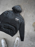 CLUB 1984. San Rafael Hoodie - Washed Black Hoodie