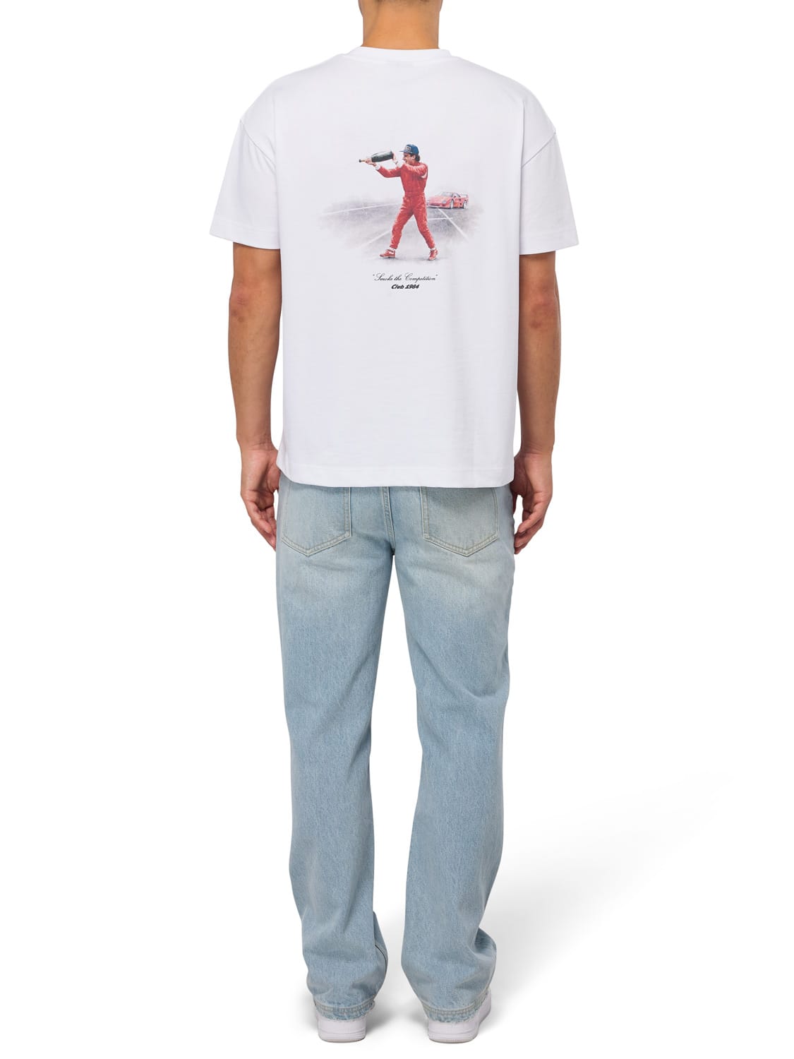 CLUB 1984. Senna T-shirt - White T-Shirt