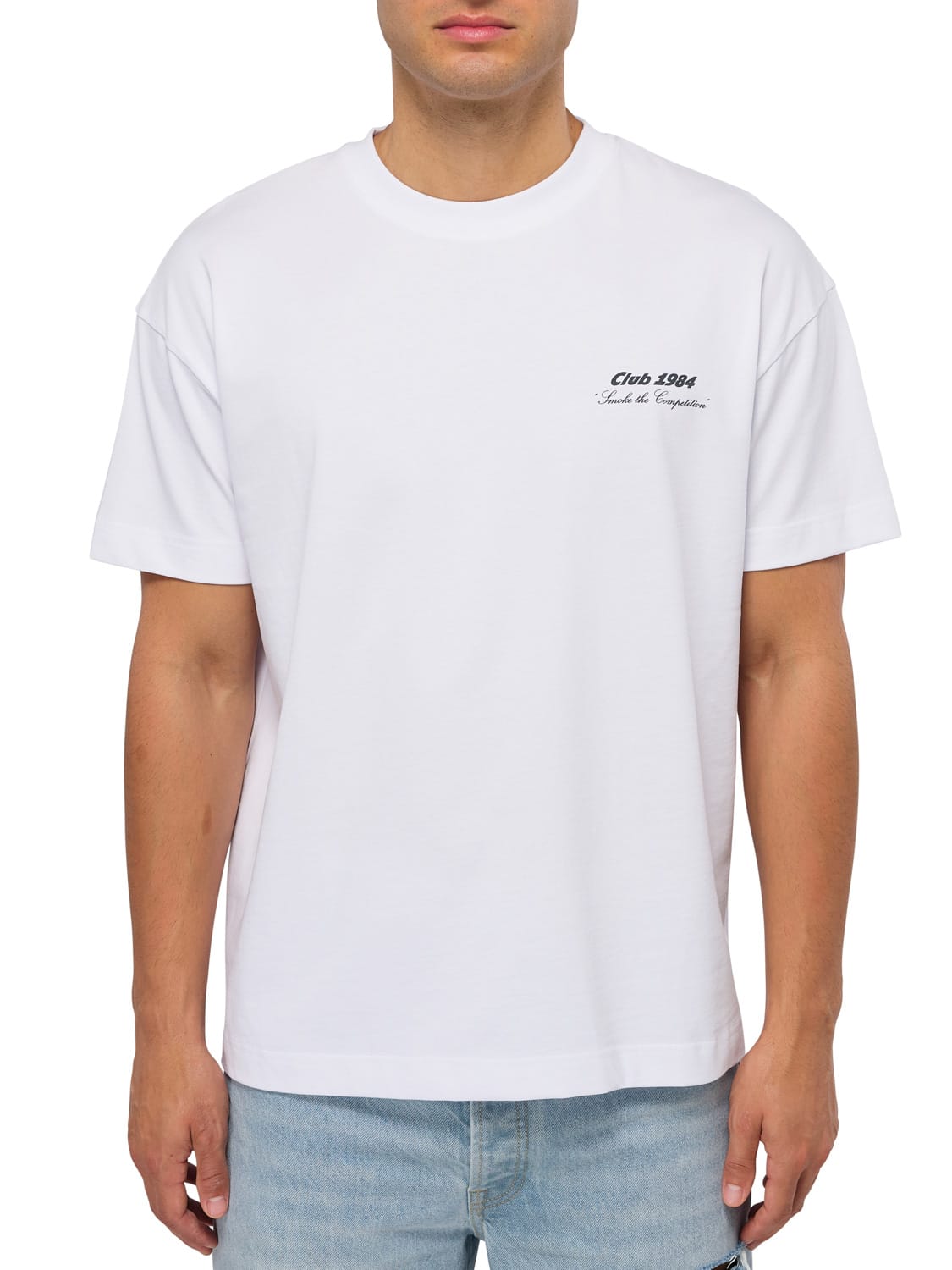 CLUB 1984. Senna T-shirt - White T-Shirt