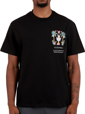 CLUB 1984. Serene T-shirt - Black T-Shirt