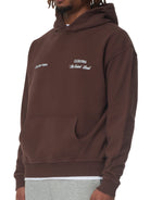 CLUB 1984. Signature Hoodie - Washed Brown Hoodie