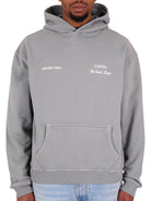 CLUB 1984. Signature Hoodie - Washed Light Grey Hoodie